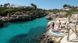The turquoise waters of Menorca